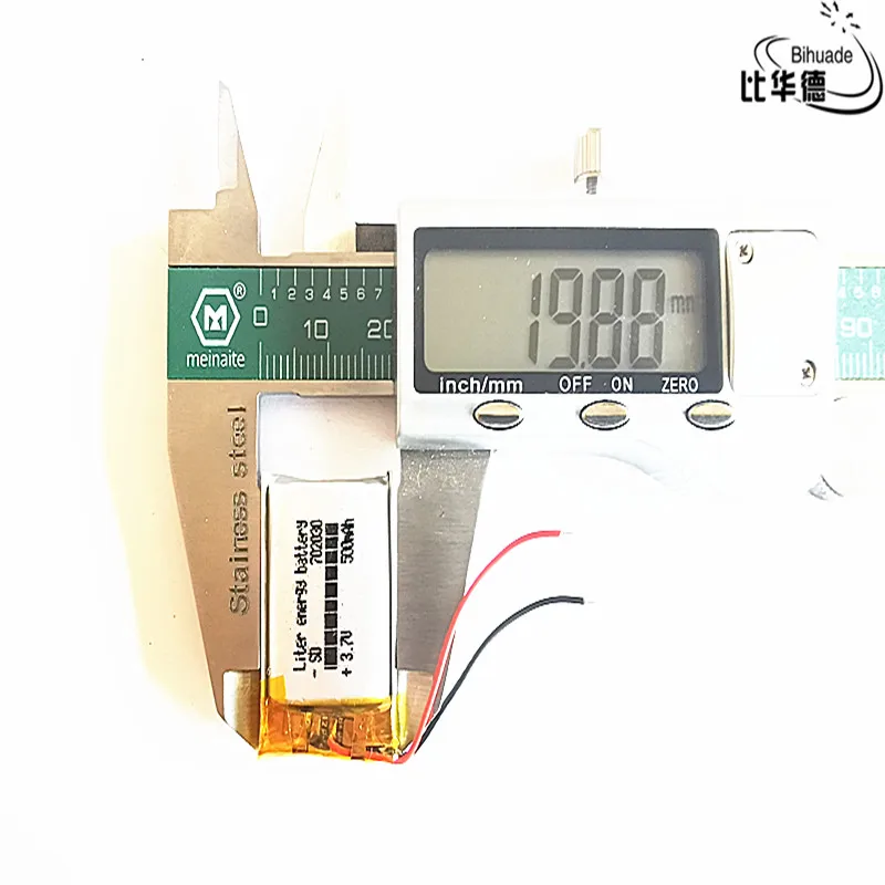 Литровый аккумулятор хорошего качества 3,7 В, 500 мАч 702030 полимерный литий-ионный/литий-ионный аккумулятор для планшетных ПК банка, GPS, mp3, mp4