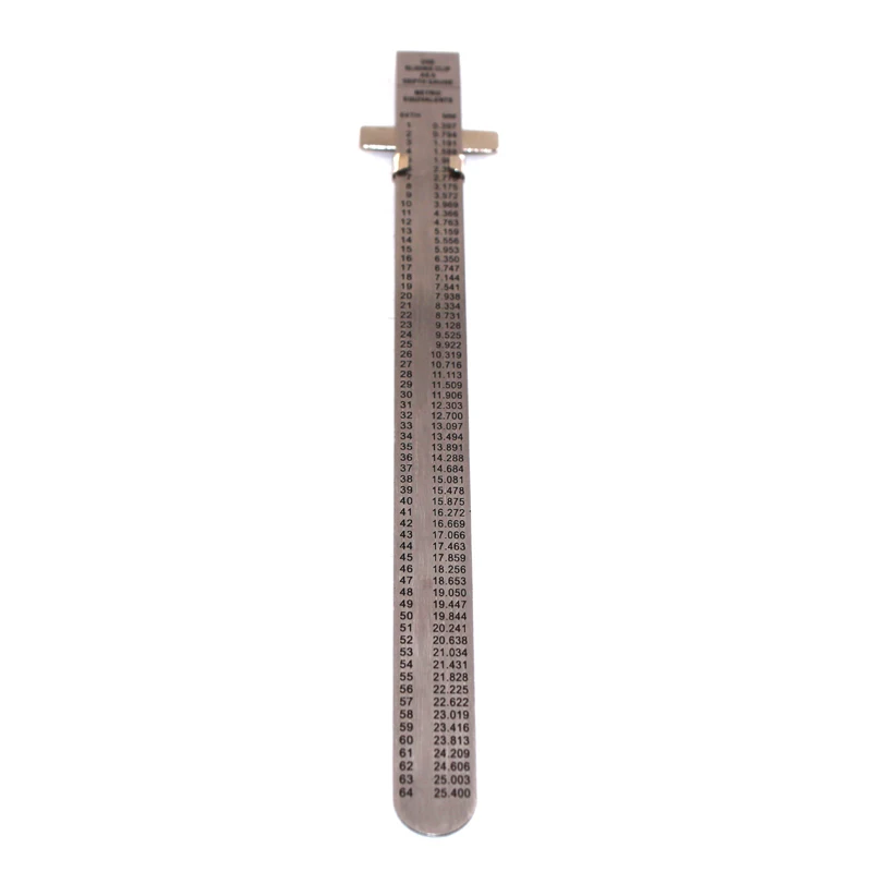 New Welding tools Stainless Steel  Stainless Steel Welding Gauge Gage Depth Ruler Gap Hole Inspection For Measurement