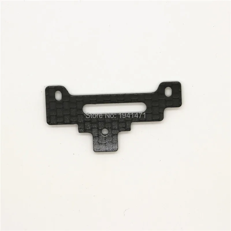 RFDTYGR Placa trasera ancha de fibra de carbono de 1,5mm VS piezas personalizadas de refuerzo de tres puntos para Tamiya MINI 4WD fibra de carbono C008