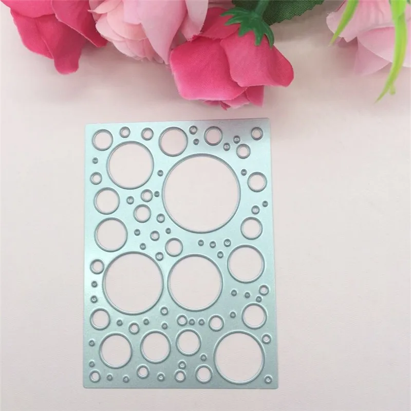 Circle Lace Shape Die Cut Photo Album Embossing Stamp Embossing Cutting Metal Dies Scrapbook Paper Craft