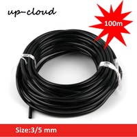 3/5mm 30M 50M 100 Meters Hose Garden Micro Irrigation Hose Plant Watering Pots Drip Irrigation Sprinkler Connector Tube