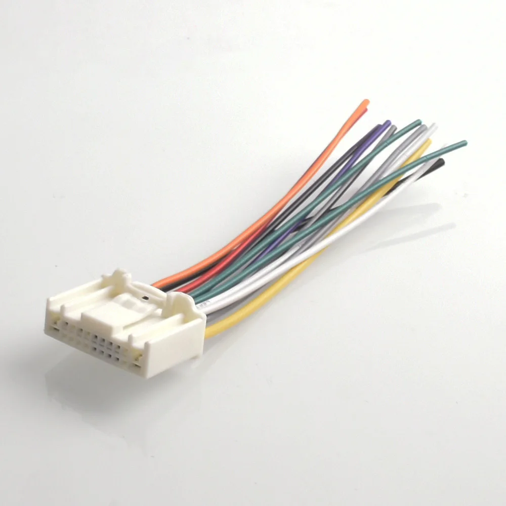 

Car Audio Stereo CD Power Wiring Harness male Adapter For Nissan Altima Armada Titan Xterra For Subaru Foreste Impreza