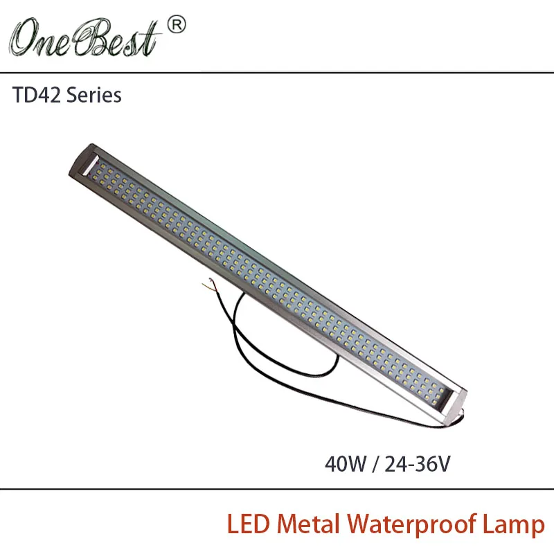 Imagem -02 - Lâmpada de Trabalho à Prova de Explosão Led 40w Painel de Metal Luz de Trabalho dc 24v 220v ac Cnc Ferramentas de Máquina à Prova Dágua Ip67 Td42 de Alta Qualidade