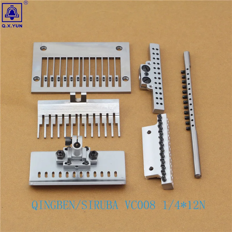 

SIRUBA/QINGBEN VC008 QB008 1/4*12N GUAGE SET 6.4 MM 12 needles gauge set Original quality