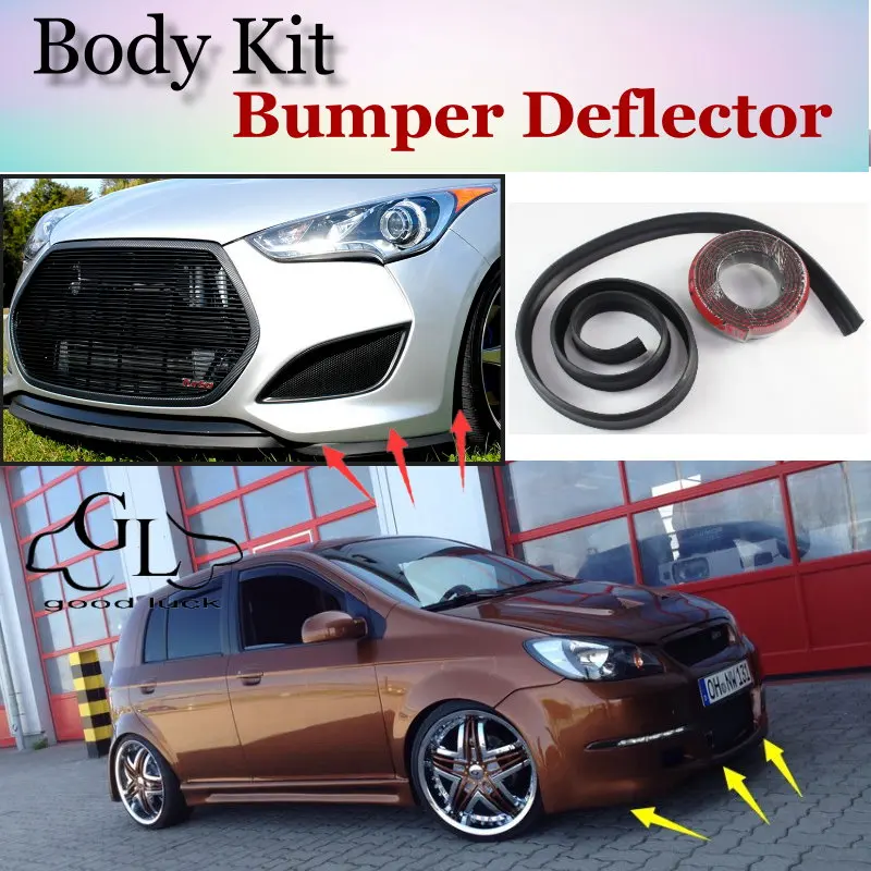 For Hyundai Getz Prime Click TB Brisa Inokom Bumper Lip / Front Spoiler Deflector For Car Tuning View / Body Kit / Strip Skirt