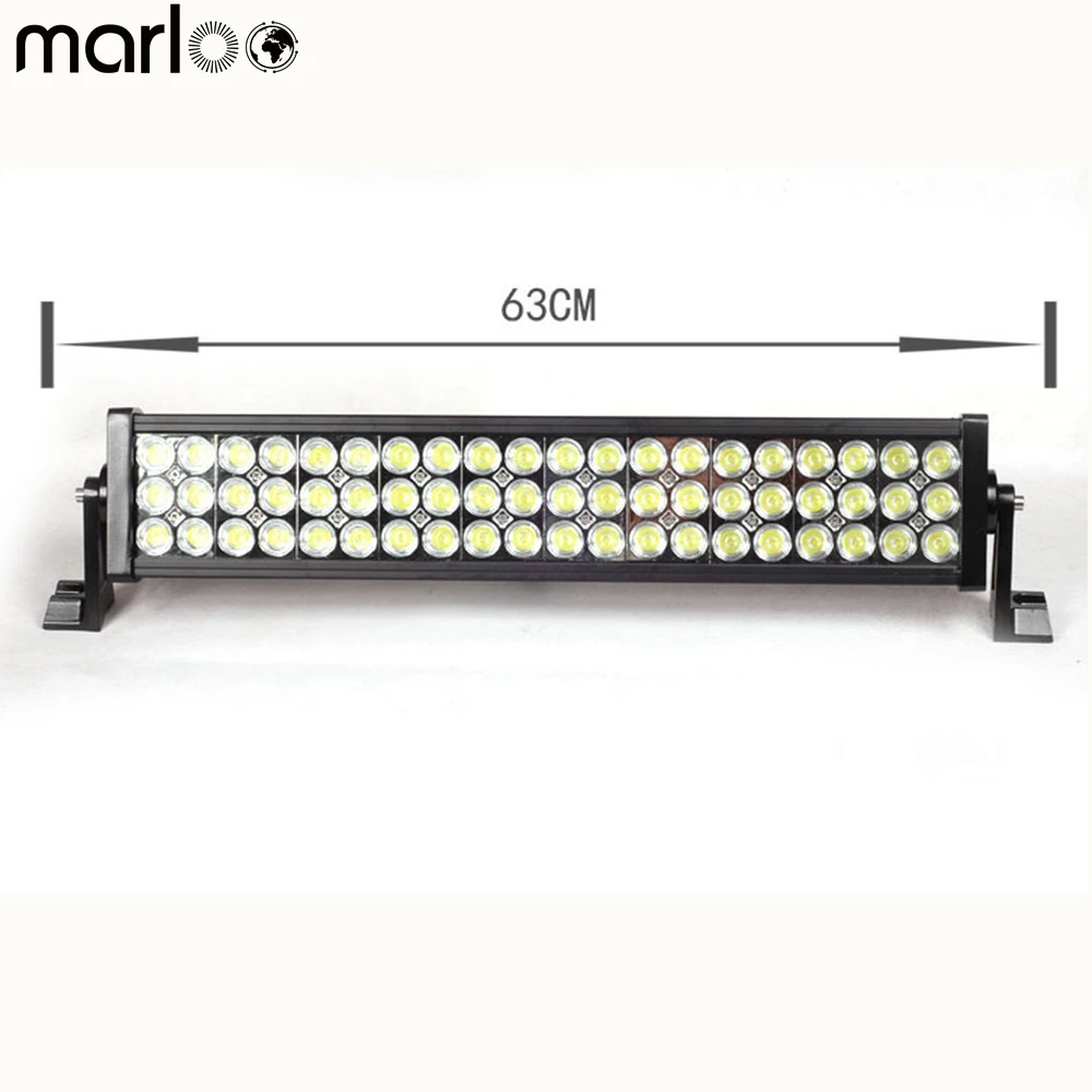 Marloo High Power 180W 24 Inch Car Led Light Bar 4x4 12V 24V Offroad LED Driving Light Bar 180W