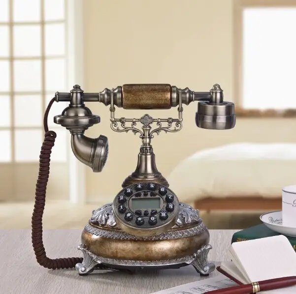 Manufacturers selling antique telephone fashion creative process / European style of the ancient marble antique telephone teleph