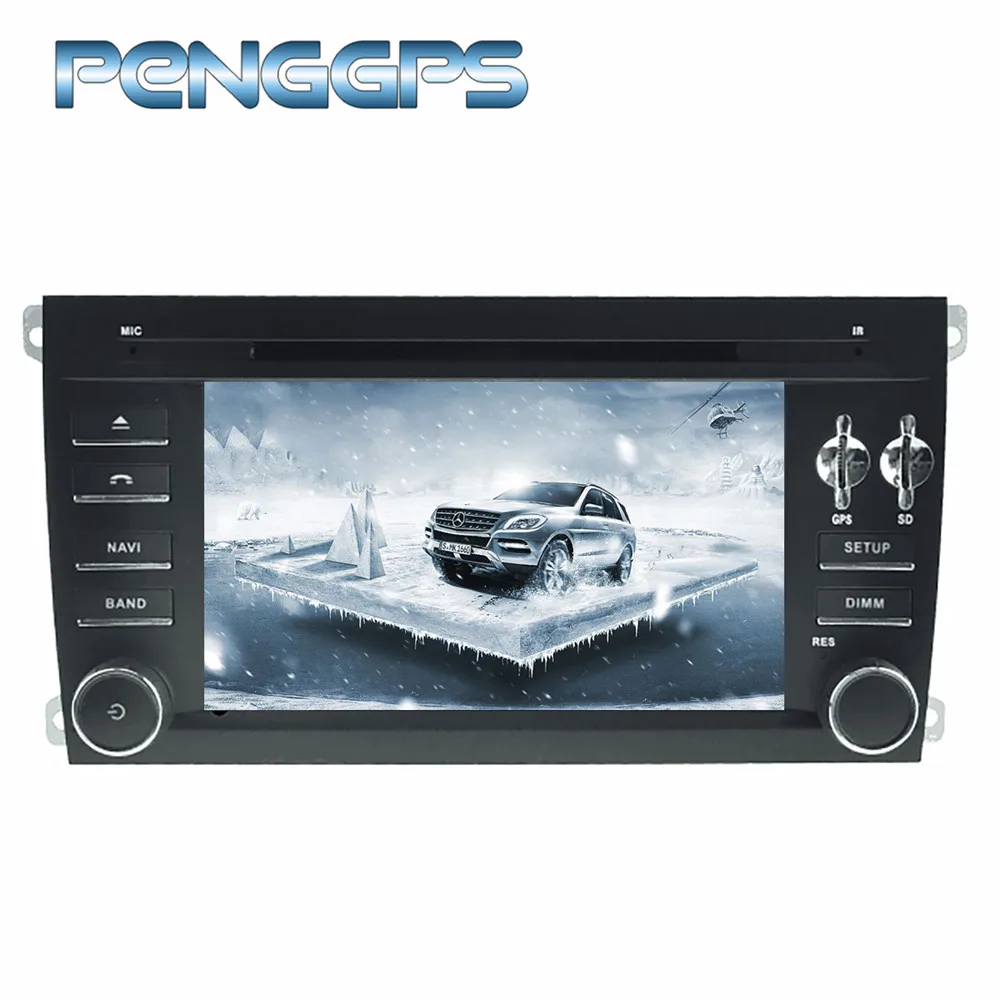 Octa Core CD DVD Player 2 Din Stereo Android 9.0 Car Radio for Porsche Cayenne 2003-2010 GPS Navigation Autoradio Headunit