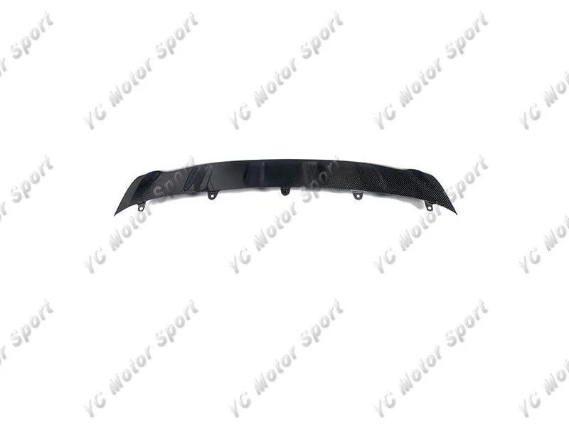 Car Accessories Carbon Fiber Front Splitter Fit For 2014-2018 Type 95B Macan S GTS TURBO OEM Front Bumper Lower Lip Replacement