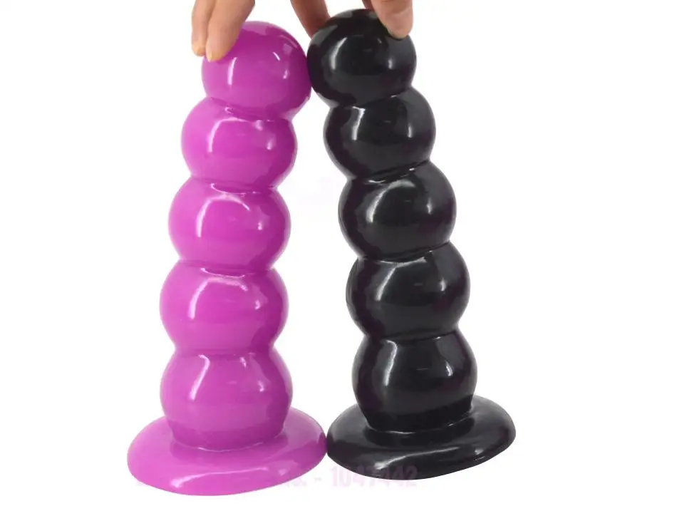 FAAK Strong suction big dildo beaded anal dildo butt plug ball anal plug sex toys for woman man adult product sex shop huge dild