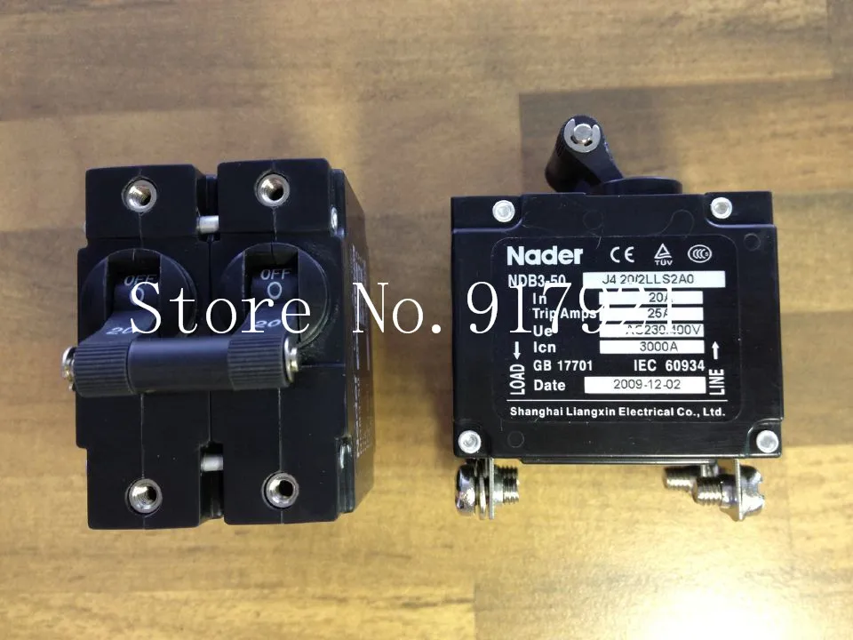 [ZOB] Nader NDB3-50 letter J420/2LLS2AO equipment air switch circuit breaker 20A230V-400V  --10PCS/LOT