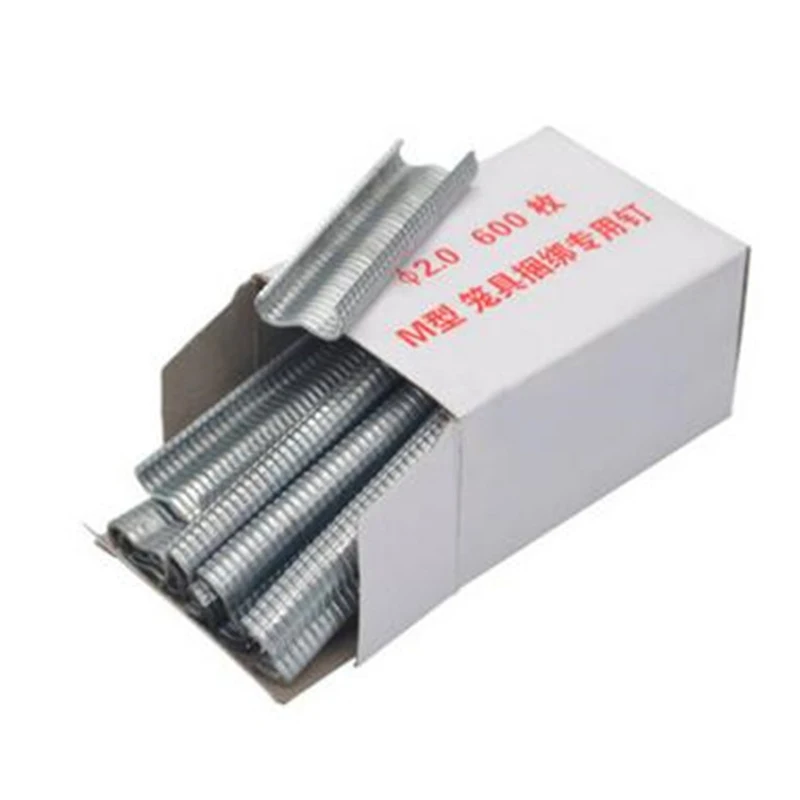Fastening Clamp Installation Poultry Cage Plier & 600 Nails Chichen Rabbit Fox Bird Dog Cage Clamp Installation Kit Tool