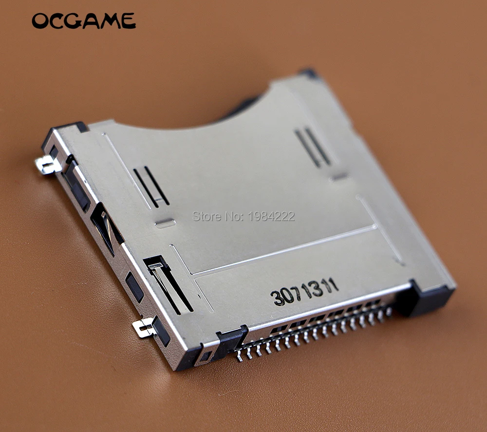 10pcs/lot original Replacement Game Cartridge Slot Card Socket Reader for Nintendo New 3DS Console