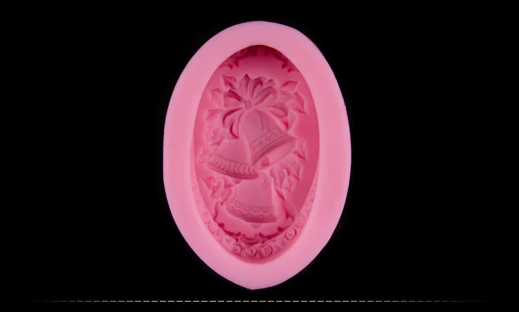 Christmas Bell Silicone Mold Mold For Festival Cake Mold 3d Moulds For Soap Decorating Tools H785