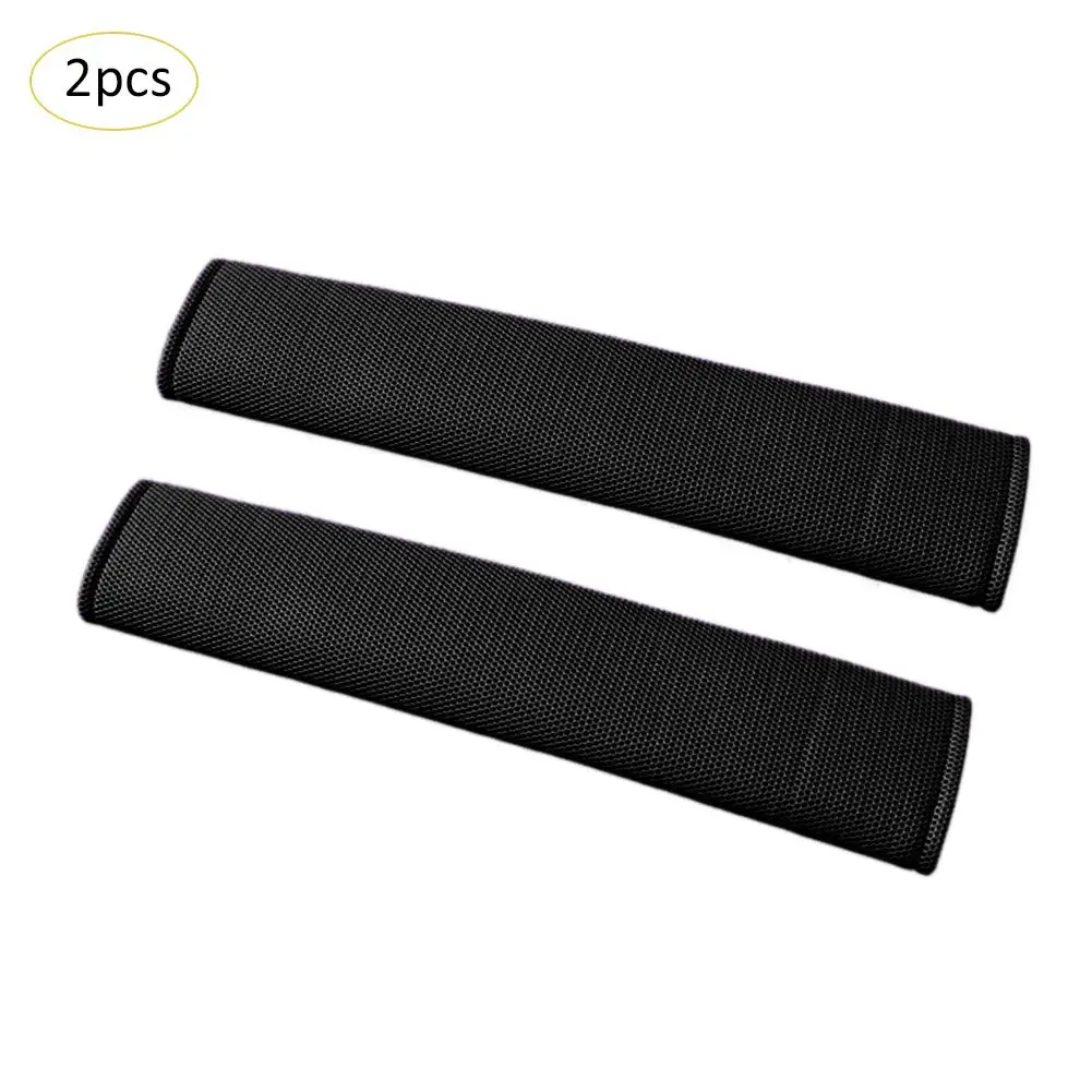 1 Pair Car Safety Seat Belt Pads Harness Safety Shoulder Strap Cushion Covers Breathable Shoulder Cover for Universal Car