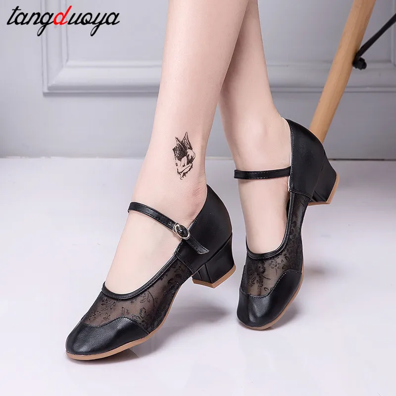 Professional Latin Dance Shoes para Mulheres, Ballroom Dance Shoes para Meninas