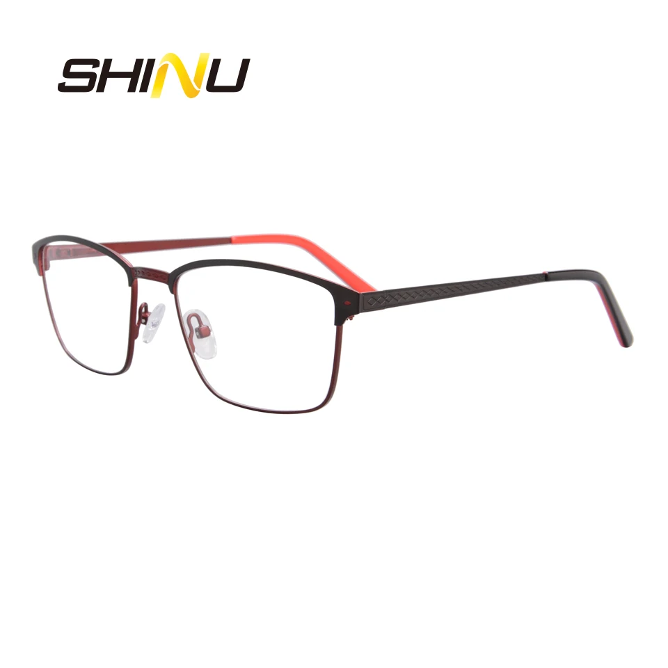 Fashion Stainless Steel Computer Eyewear Anti Blue Ray & Antifatigue Women Men Glasses Goggle Prevent Blue Light From TV  custom