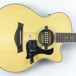 Professional Acoustic Pickup Guitar Accessories Low Noise Guitar Pickup With Microphone Playing While Singing Musical Instrument