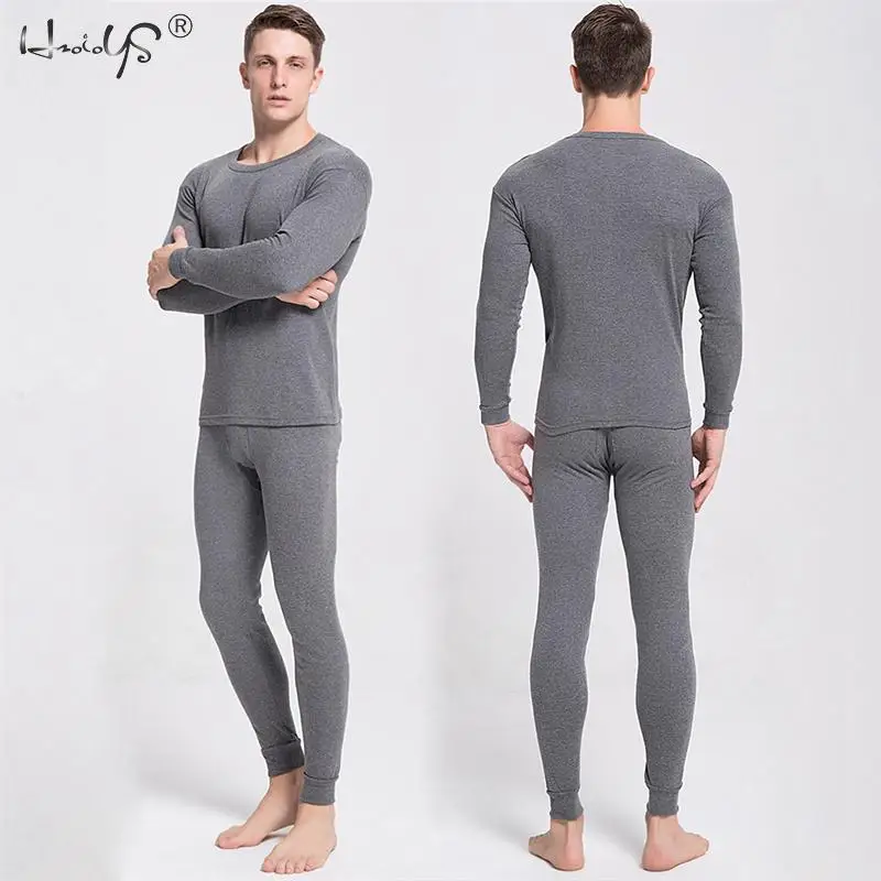 Winter Thermal Underwear Sets Men Thicken Warm Long Johns Set Ultra-Soft Thermal Underwear Undershirt Merino Pants Pajama L-3XL