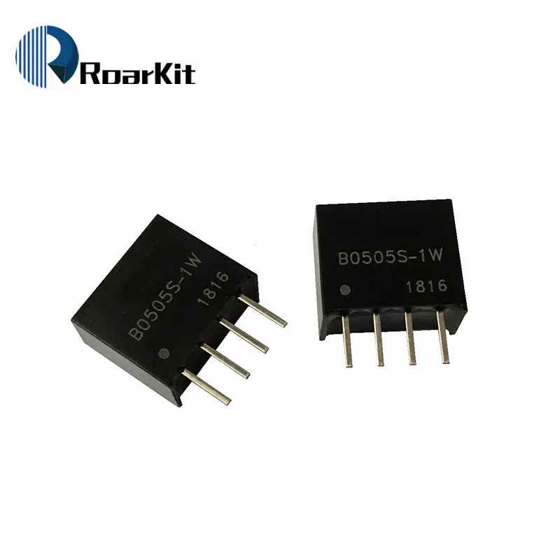 Módulo de alimentación CC/CC de 5V a 5V, nuevo B0505S-1W, aislamiento de 1000VDC, 5 uds.