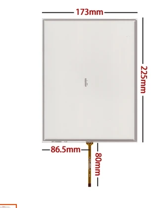 

173mm*225mm new 10.4 inch resistance screen four wire industrial equipment display medical industrial screen 173*225