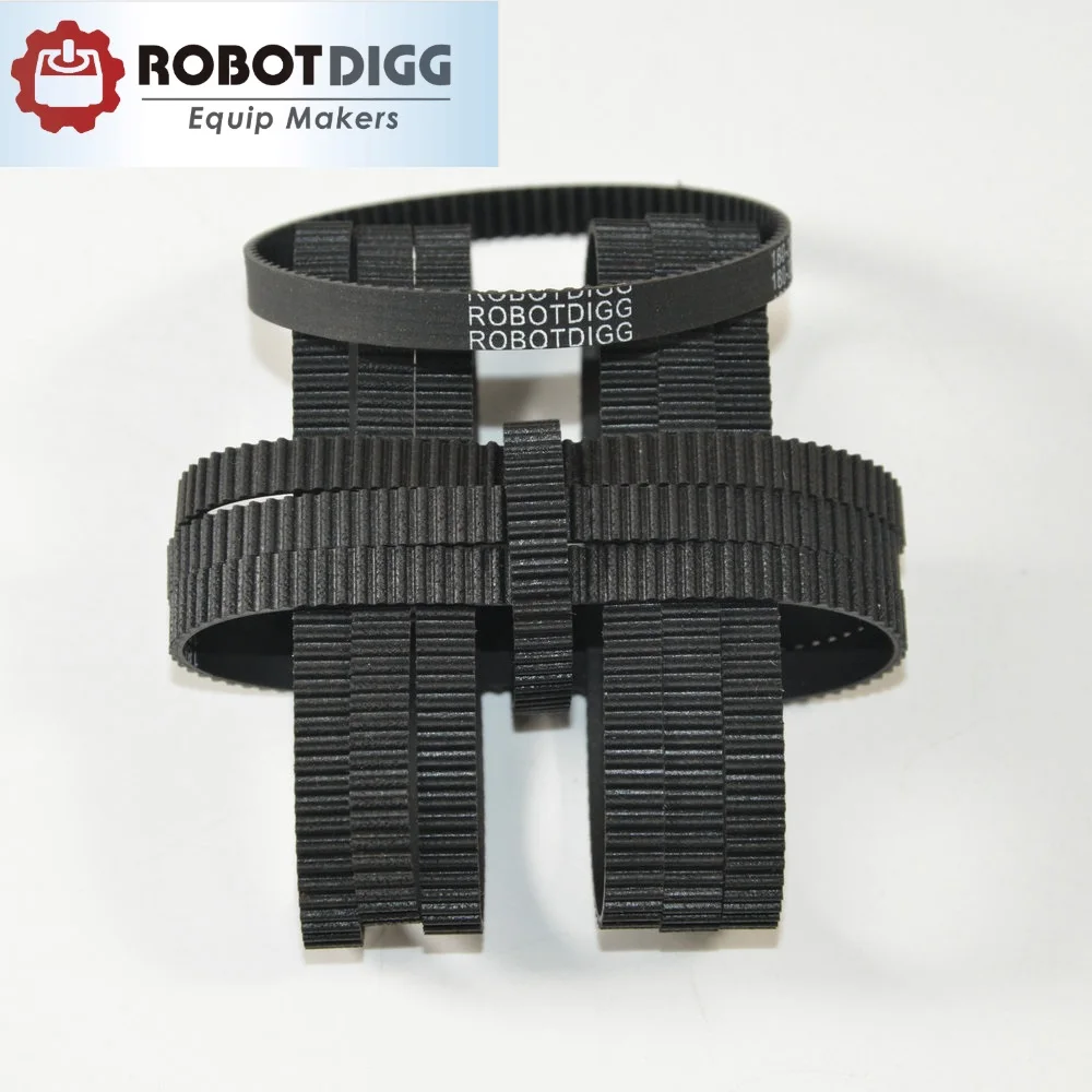 

2pcs/lot, GT2 Timing belt, Endless, 660mm length, 330teeth, 9mm width, 660-GT2-9