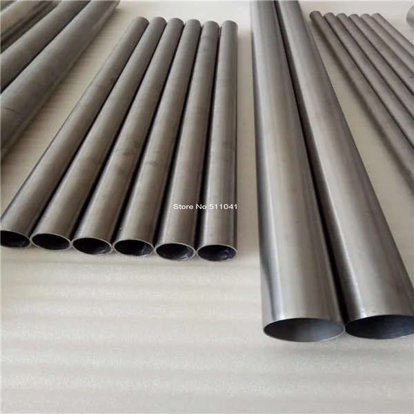 

Ti titanium metal tube grade2 gr2 Seamless titanium pipe 63mm*1mm*1000mm Paypal is available