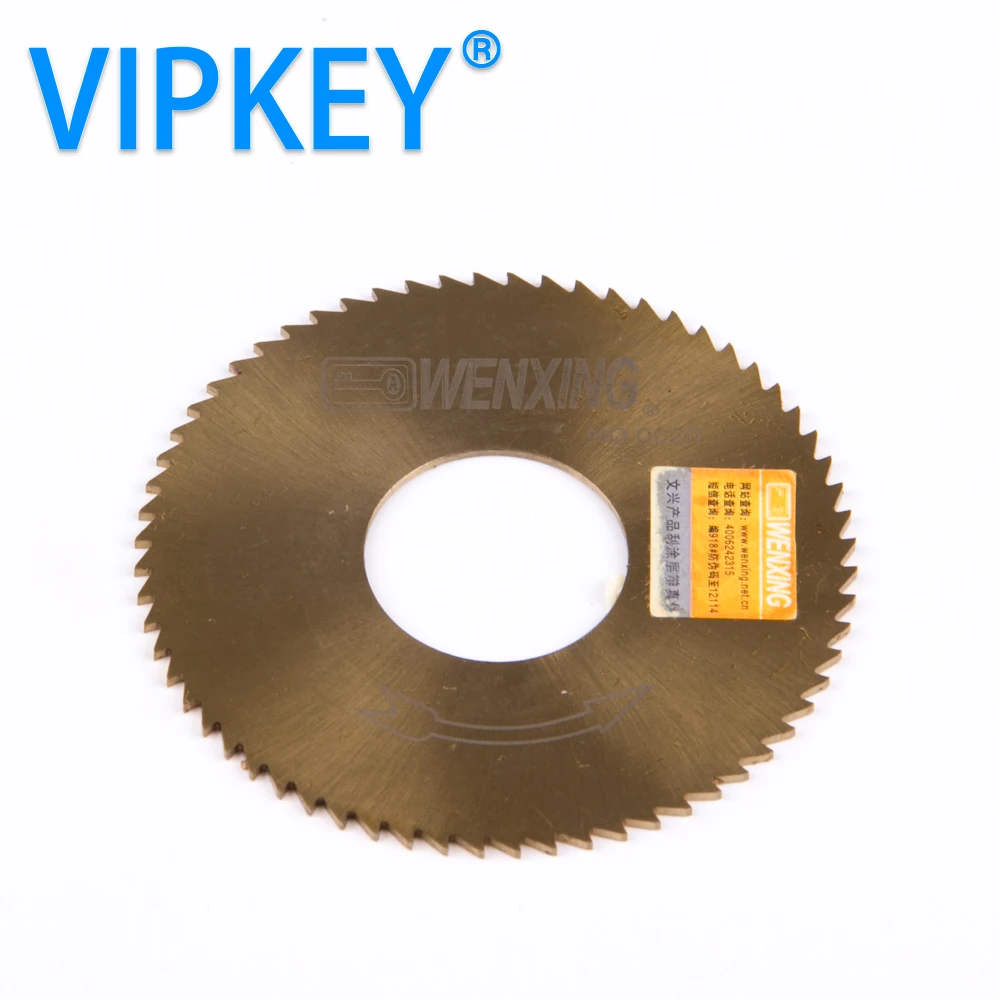 NO:0020 type 70*1.3*25.4mm wenxing machine key cutter  right thin saw blade