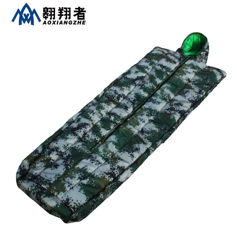 

AOXIANGZHE 210*70*40CM Single Person Use Digital Camouflage Thickening Keep Warm Cotton Camping Sleeping Bag