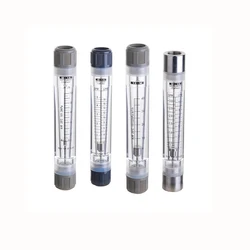 PMMA Liquid Flowmeter Water Flow Meter 1/2