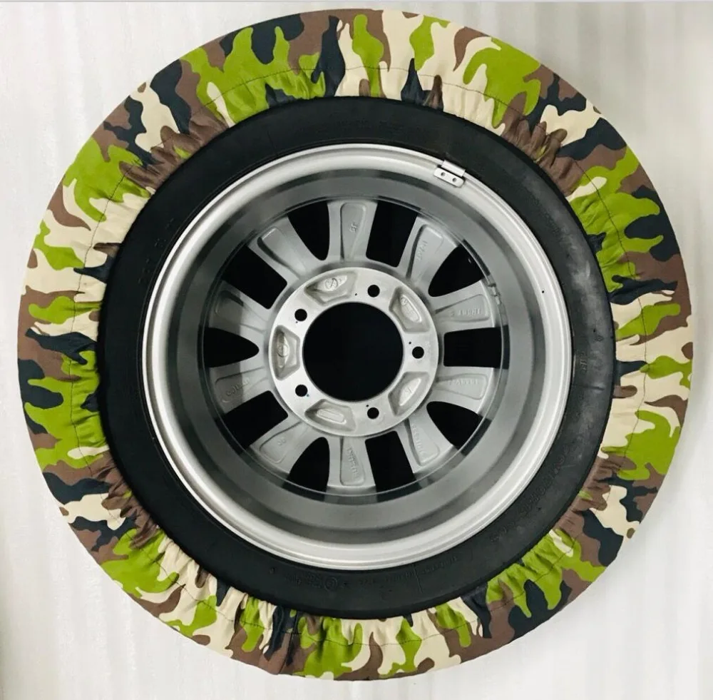 SBR glue and high quality polyester fabric spare tire cover auto parts 2007-2017  jimny suitable for tires 205/70-15