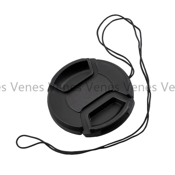 

VENES 80pcs/lot lens cap with 67mm, No word with middle pinch cover 67mm,Centre Pinch Lens Cap