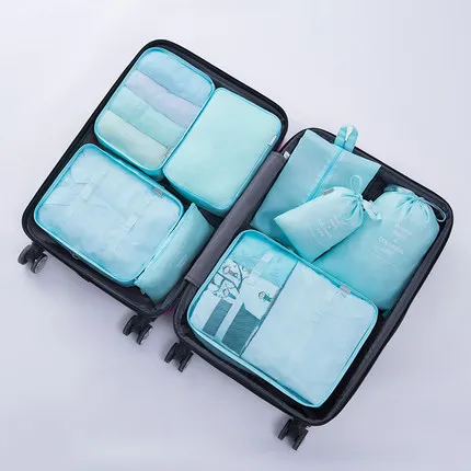 Travel Storage Bag Set Luggage Suitcase Finishing Package Sub-Clothing Underwear Bundle Pocket