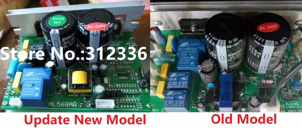 Spedizione Gratuita AL568AR AL618D Motore Controller piastra di azionamento piastra di potenza scheda singola computer tapis roulant circuito di controllo