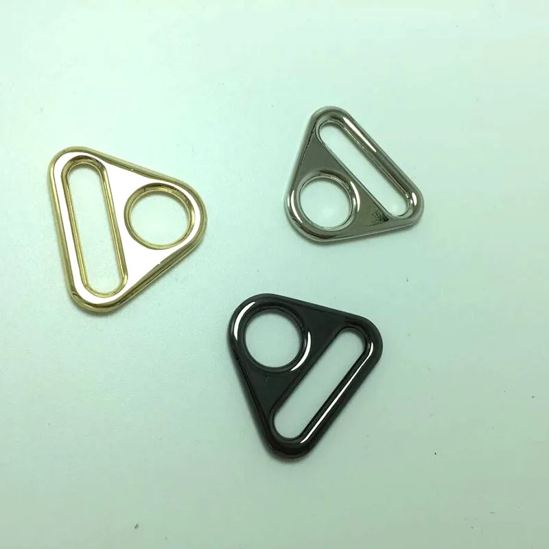 

High Quality 30pcs Mini Triangle Rings 1" (strap wide) Buckles Strap Findings