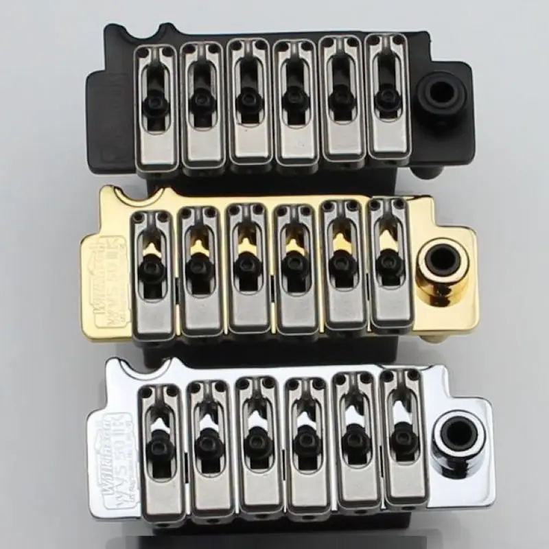 New Wilkinson WVS50IIK Guitar Tremolo Bridge Kit Chrome,Black and Gold Brand