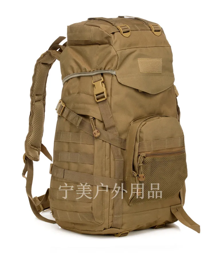 

40L Outdoor Hicking Travel Backpack Army Sports 3D Tactical Bag Mountaineering Bag Waterproof Camouflage A4356