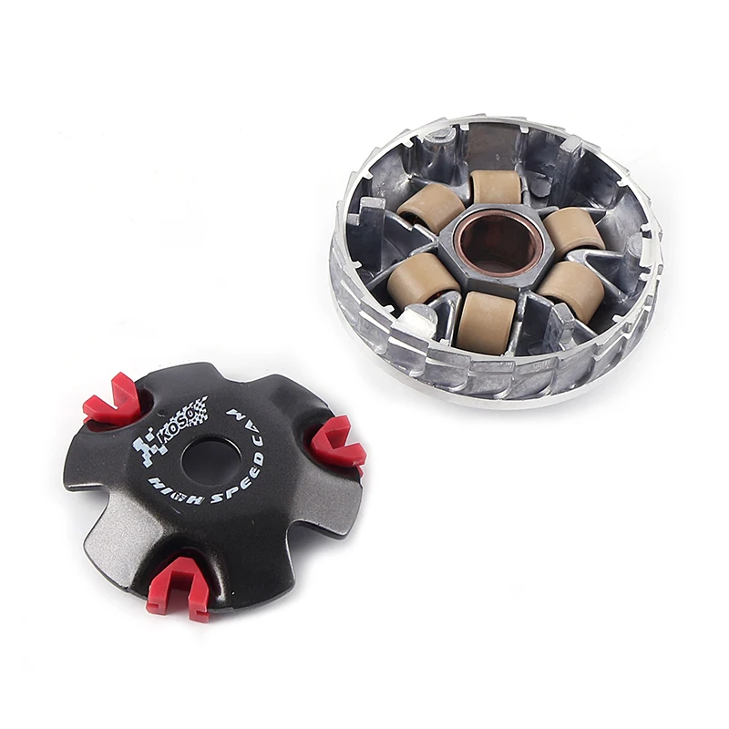 High Performance Variator Set with Copper Rollers GY6 50 80 137qma 139qmb 4T Scooter ATV Moped DIO50 AF18 AF28 ZX50 AF34 AF35