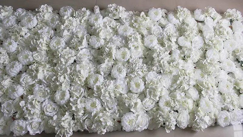 SPR Free Shipping  3D Artificial rose peony &hydrangea flower wall wedding backdrop arch table flower HOTEL decoration