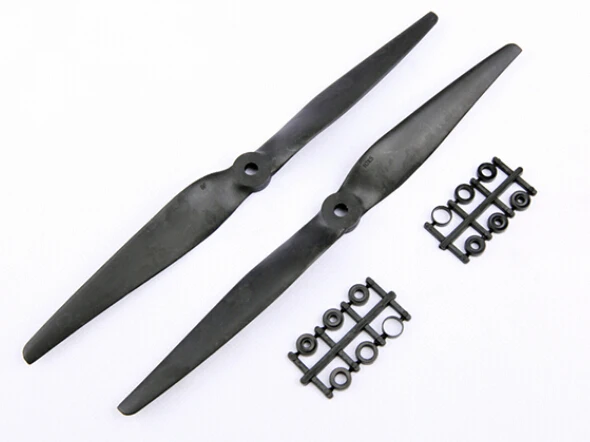 GF 10x5 1005 High Rigidity Nylon Mix Carbon High Speed Propeller Set (one CW, one CCW) for Quadcopter Multicopter