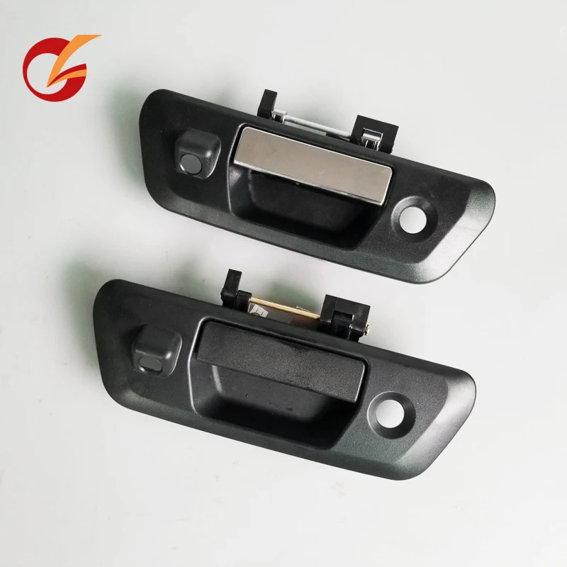Gebruik voor nissan Navara D23 NP300 2015 2016 2017 2018 2019 achterklep vrachtwagen handvat achterdeur handvat sleutel gat Camera gat type