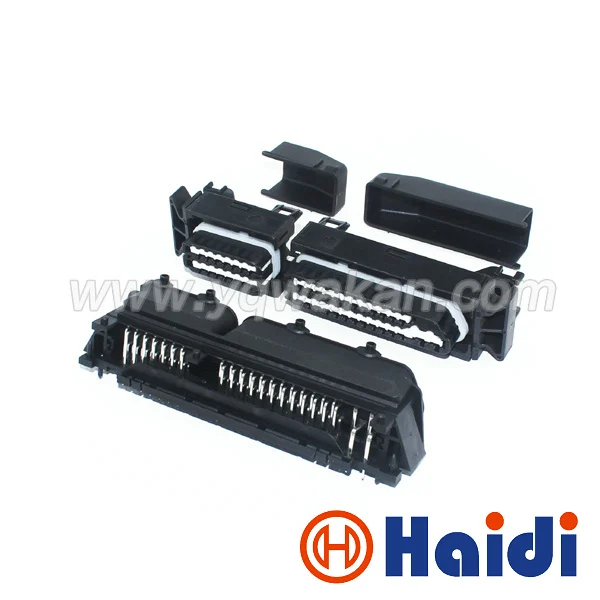 

1set 80pin ECU connector 1534512-3 80p auto control system connector 28pin 1393454-1 add 52pin 1393450-2 with pins