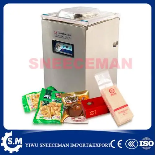 XMZF-408 stainless steel vacuum sealing machine dry-wet commercial food vacuum package packing sealer sealing machine