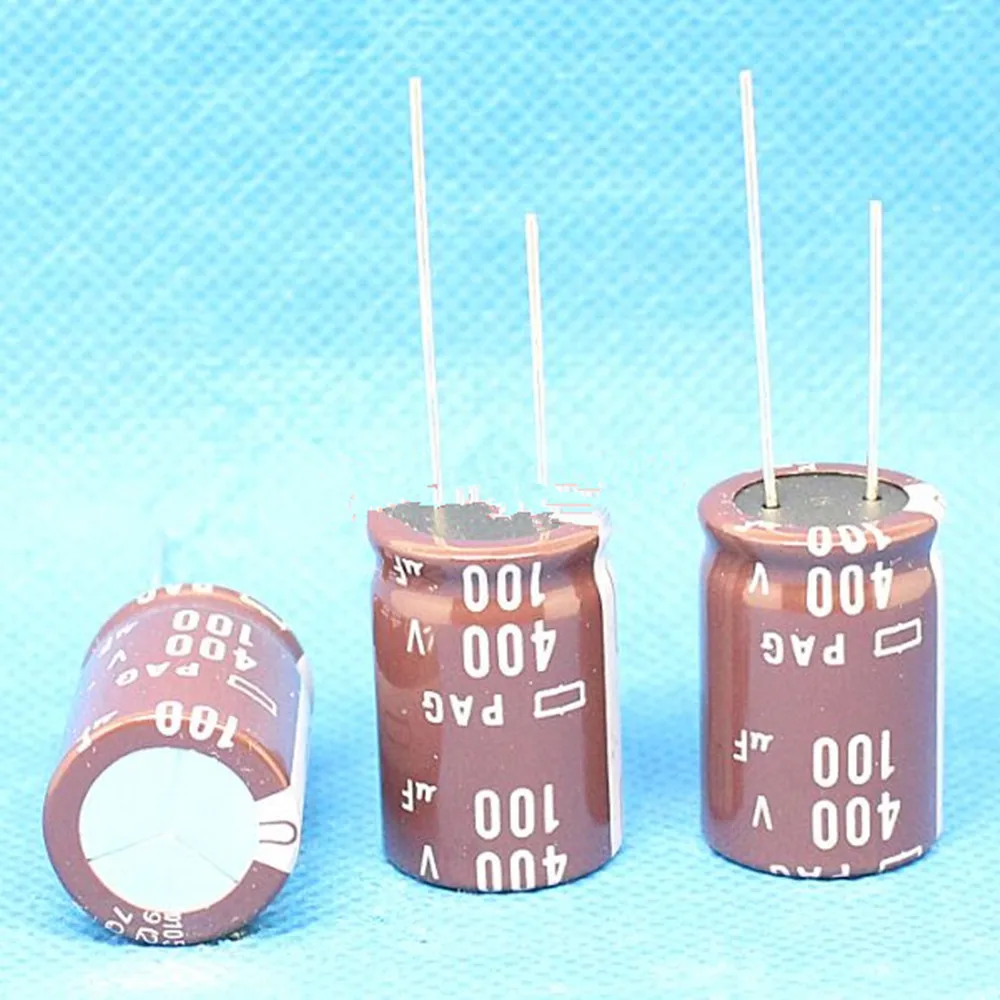 CAP Switching US 400V 100UF Size: 18*25 mm NIPPONCHEMI-CON High frequency low resistance new and original 10pcs/lot