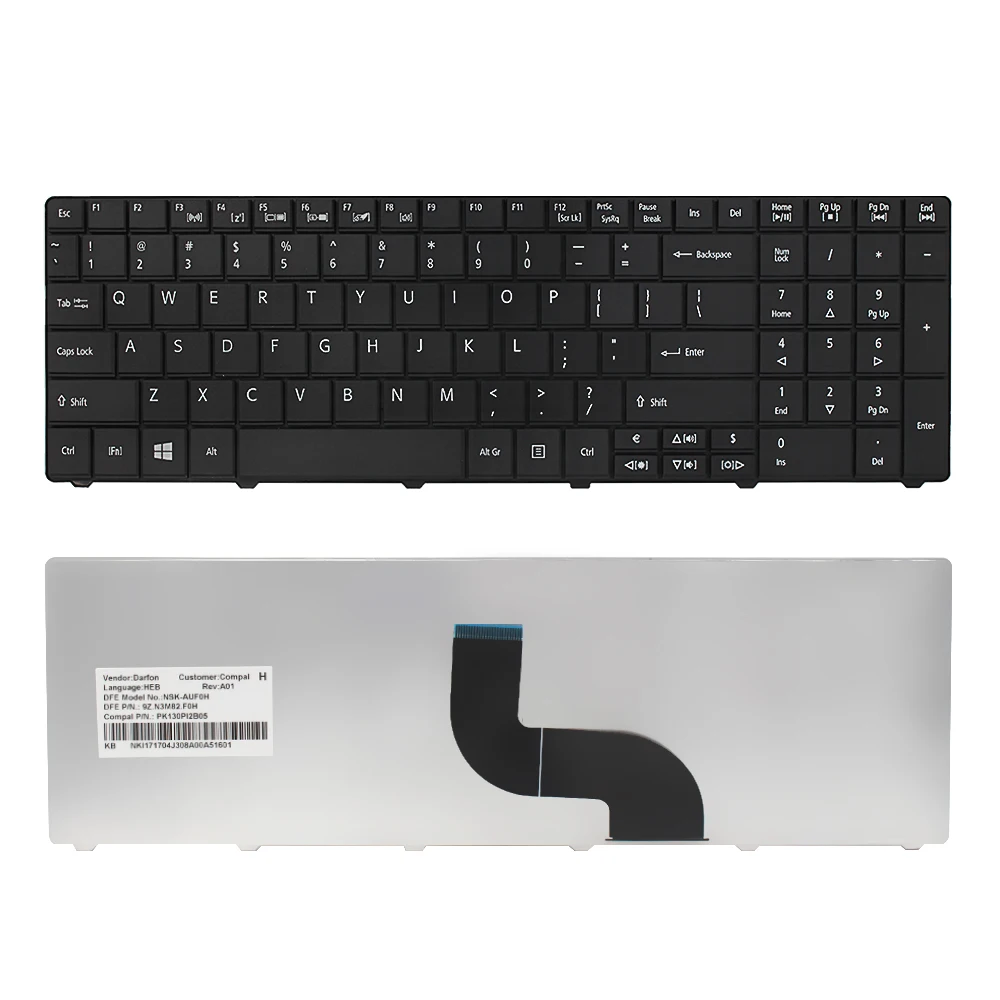 

E1-571 US keyboard for Acer E1-571 Notebook keyboard E1-571G E1-531 E1-531G E1 521 531 571 E1-521 E1-571 E1-521G teclado