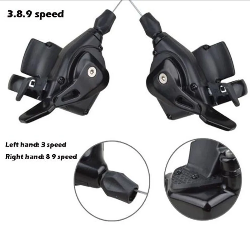 

High Quality MTB Mountain Bicycle 21 24 27 Speed 7 8 9 Speed Forward Front Rear Derailleur Trigger Shifter Bike Parts