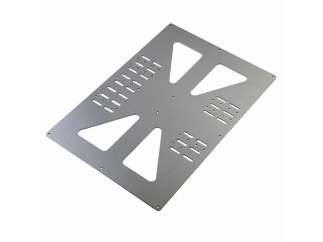 

RepRap Prusa i3 3D Printer Y Carriage Plate Extended Y Carriage Plate for Prusa i3 with Variable Y-Rod Distance 140mm to 170mm