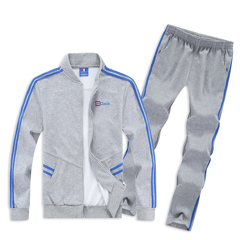 Use For 130kg Mens Sport Suit Large Size 6XL 7XL 8XL Sportswear Sets Loose Keep Warm Gym Clothing Man Running Jogging Suits