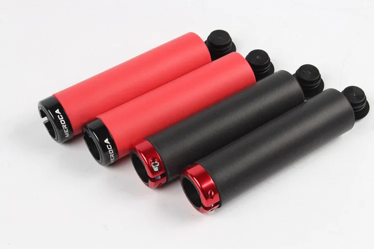 1 pair soft grip cover MTB road bike universal for 22.2mm handlebar single lock grip ultra light