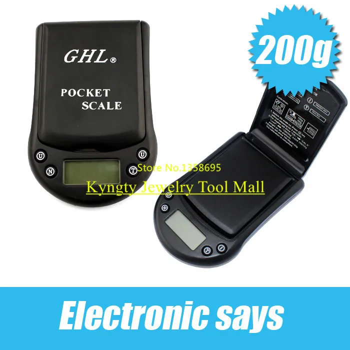 200g 0.01 handheld electronic balance , Digital pocket scale, Jewel scale